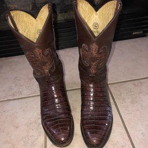 Mens Alligator Boots